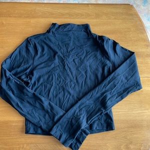 All aligned mock neck. NEW